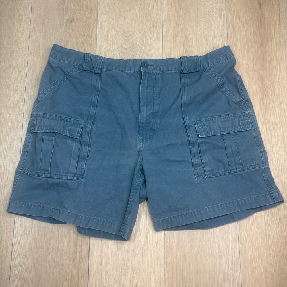 Weekender Brand Sportswear Mens Blue Cotton Cargo Shorts Sz. 42 M039760 Gorpcore